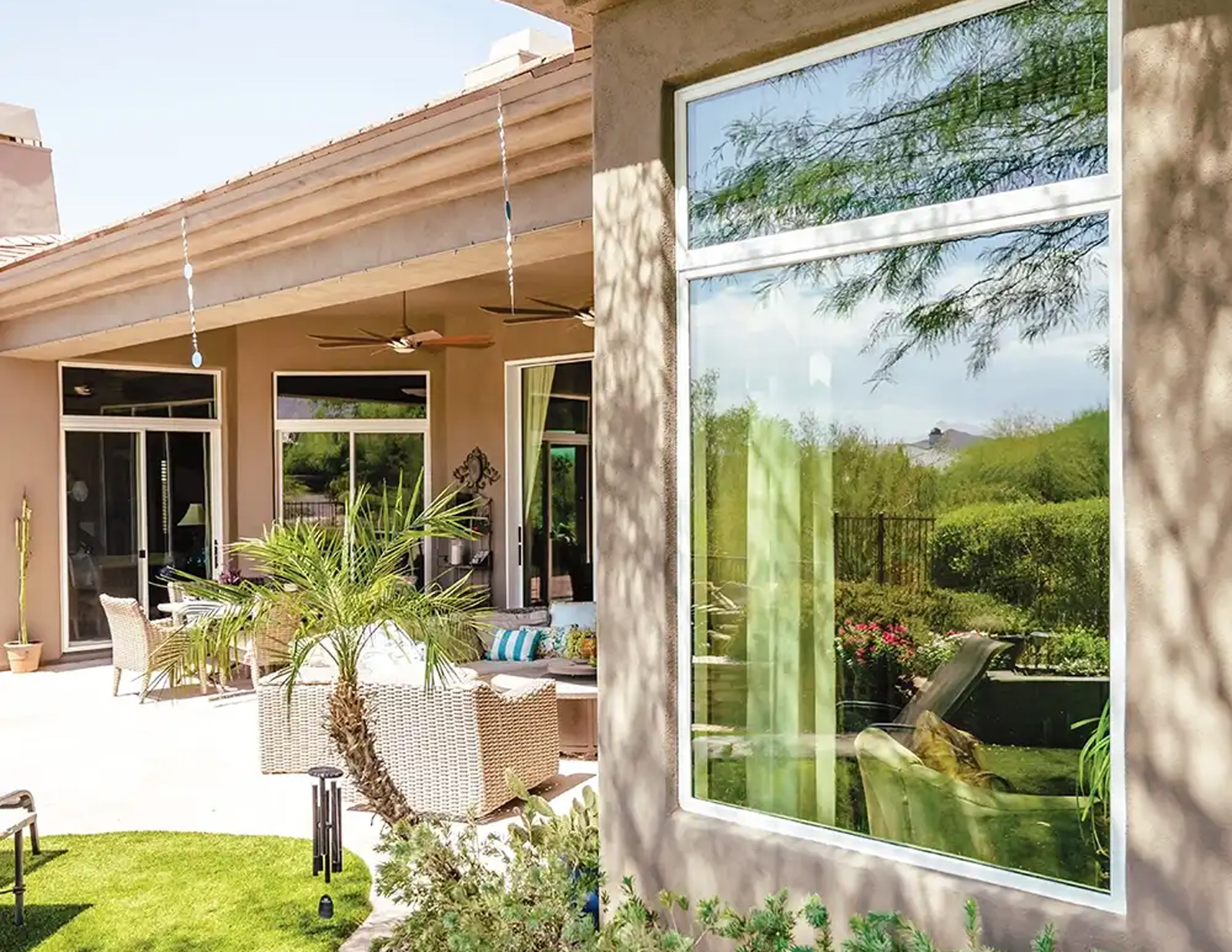 People add Marvin energy-efficient windows and doors because of the energy savings they can bring. Energy-efficient windows and doors can reduce energy bills. 