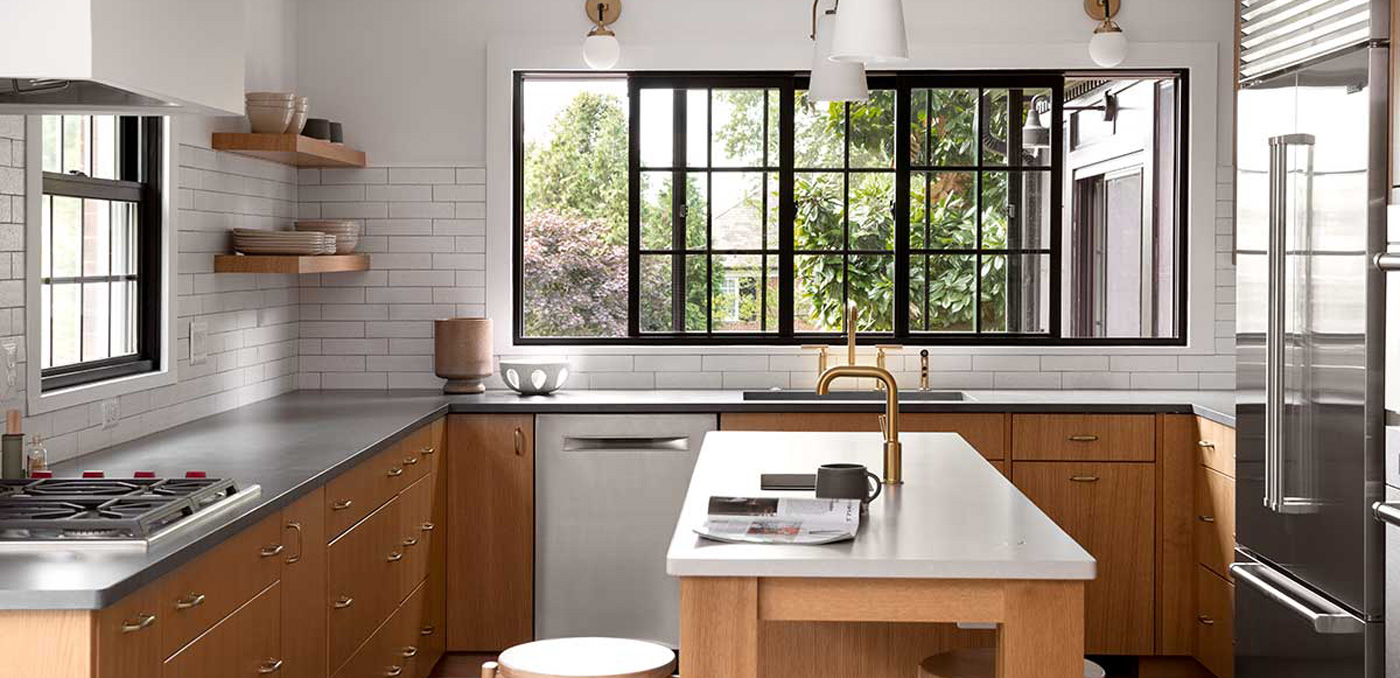 Marvin’s Elevate® Glider window offers a space-saving alternative when a swinging sash won’t fit