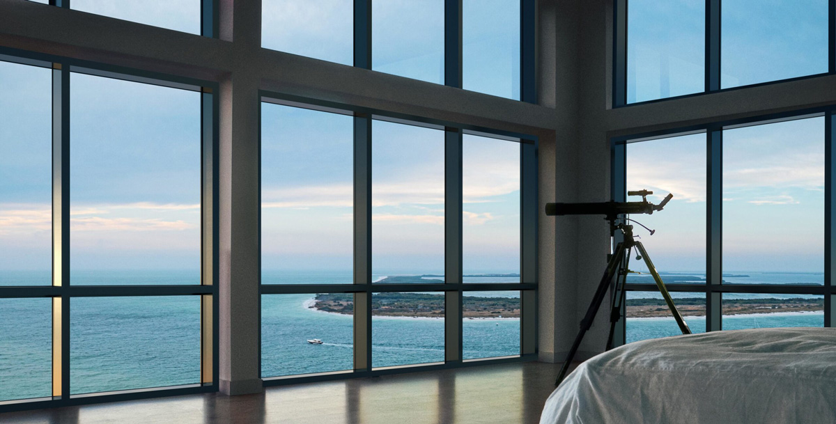 PGT WINGUARD® ALUMINUM Picture Window. An ideal impact-resistant picture window for Osprey, Florida.