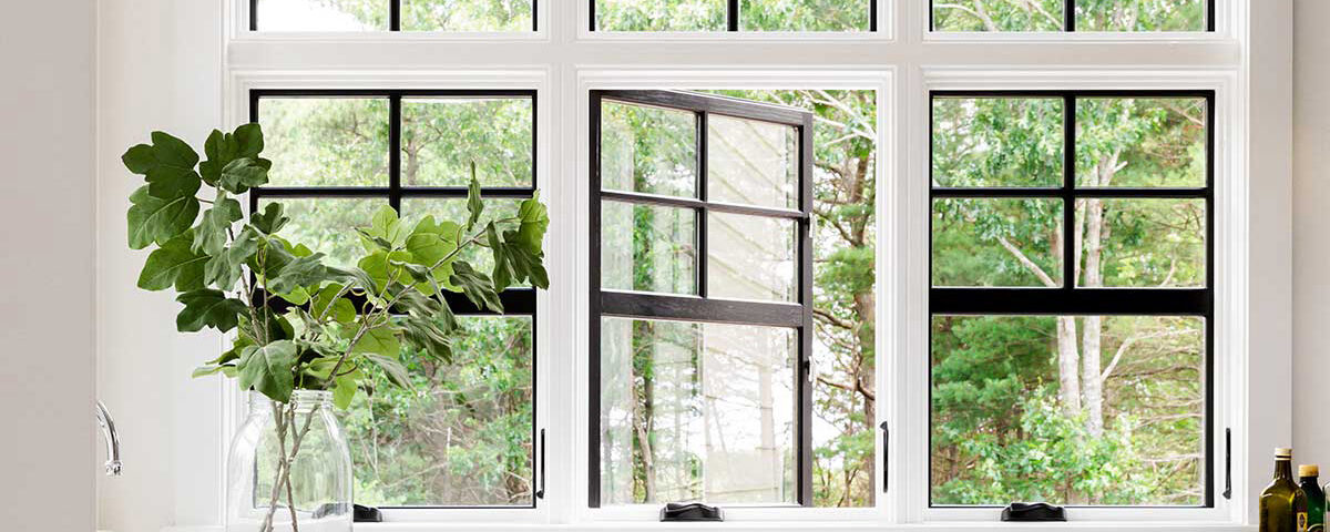 The Marvin The Elevate Casement window is a side-hinged option built for smooth operation with a concealed multi-point locking system.