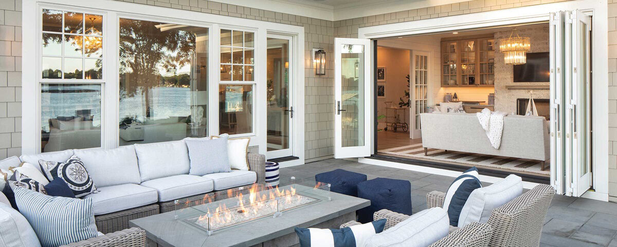 Marvin Ultimate bi-fold doors are ideal for Florida coastal residences.