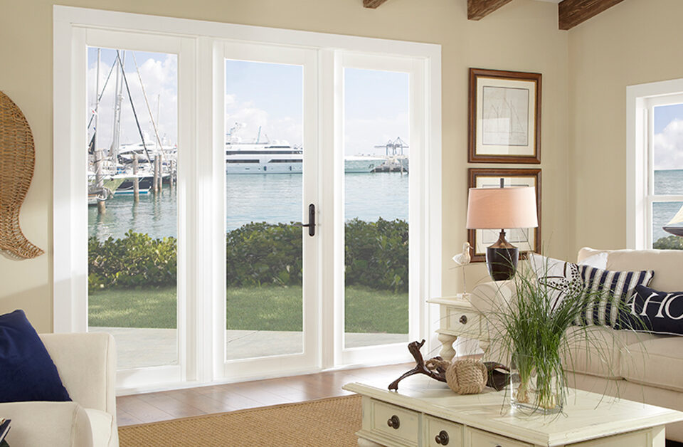 Vinyl French Doors - French Doors - Hurricane Impact Doors - Hurricane Proof Doors - Hurricane Proof French Doors - Hurricane Proof Impact French Doors